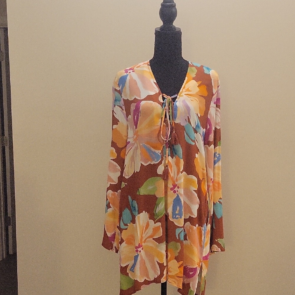 Floral Multicolor Women's Top